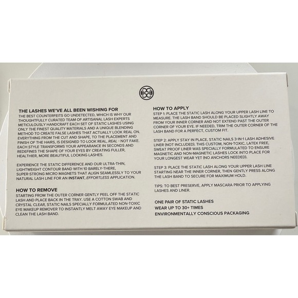 Static Nails Static Lashes Cils Sans Soudure Everyday Vibes Vegan Cruelty Free - Picture 5 of 5